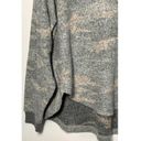 Vintage Havana  Camouflage Long Sleeve V-Neck Pullover Sweater Camouflage Small Photo 3