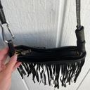 Small Black Fringe Purse Photo 4