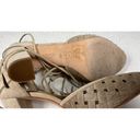 Lauren Ralph Lauren Verna Ankle Wrap D'Orsay Pumps Beige Calf Hair Leather Sz10B Tan Size 10 Photo 7