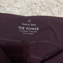 Sweaty Betty Athletic Burgundy the Power Leggings Size Xl Photo 3