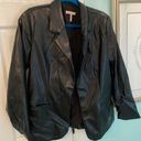 BCBGeneration Faux Leather Blazer Photo 0