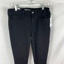 Sam Edelman NWT  The Kitten Mid Rise Ankle Skinny Jean Black Size 12/31 Photo 3