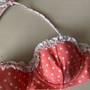 Victoria's Secret Y2k victoria’s secret pink and white polka dot retro style bikini top   Photo 1