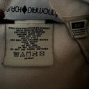 Black Diamond  Full Zip Athletic Jacket Zipper Pockets Fleece Lined Off White S Photo 1