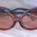 BP NEW  Glitter Pink and Blue Round Sunnies Sunglasses Photo 1