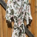 Victoria's Secret Victoria’s Secret Elegant Floral Satin Robe Kimono Lingerie Photo 0