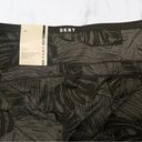 DKNY  Sport Printed High-Waist Ankle Leggings Black~ Sz XL Photo 2