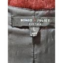 Romeo + Juliet Couture Romeo & Juliet Women Pink 100% Acrylic Couture Plum Faux Fur Vest Jacket Size L Photo 8