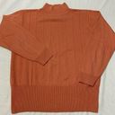 Dress Barn  Orange Mock Neck Sweater Photo 0