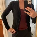 Universal Threads NWOT  Black Ribbed Cardigan Photo 1