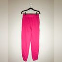 Sundry NWT  High Waisted Cuff Joggers Pink Large Photo 47