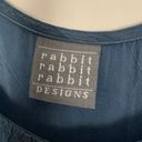 Vintage Blue Rabbit Rabbit Rabbit Designs  Maxi Dress size 12 Photo 1