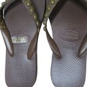 Havaianas Havianas Flip Flops Womens 6 Brown Sandals, Slip-On Shoes, Beach Photo 6