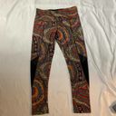 ABS Allen Schwartz  Paisley Print Leggings size S Photo 79