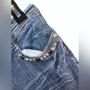 GRACE IN LA Grace In L.A. (GLA) Bling Y2K Vintage Crystal Denim Capri Style Jeans - Size 13 Photo 6