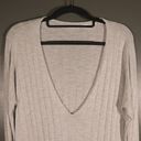 Kimchi Blue NWOT  X Urban Outfitters Gray V Neck Sweater Photo 8