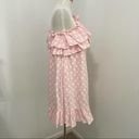 Target LISA MARIE FERNANDEZ x  One Shoulder Ruffle Neckline Polka Dot Party Dress Photo 7