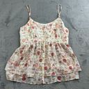 LC Lauren Conrad Lauren Conrad Womens Tank Size M Peaches Fruit Milk Maid Retro Baby Doll NEW Photo 0