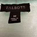 Talbots  blue stripe cardigan Photo 3