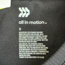 All In Motion Women's Seamless Crop Short Sleeve Top Black Small Photo 5