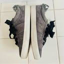 Joie  Gray Suede Bejeweled Sneakers Size EU 37.5 Photo 97