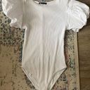 ZARA Puff Sleeve Bodysuit Photo 2