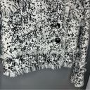 Alexis NWOT  Blazer Black & White Tweed Boucle Fringe Nadia Jacket Size S Photo 7