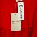 ee:some Red Boutique Tiered Flowy Spaghetti Strap Tank Top Photo 1