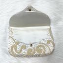 La Regale Vintage  Pearl Beaded Paisley Pattern Bag Clutch or Shoulder Bag Photo 3