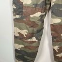 American Eagle Baggy Cargo Pants Camo Tapered Button Fly Pockets Size 12 Photo 9