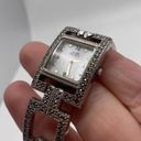 Anne Klein Working  II Silver Tone Stainless Women’s  Watch Adjustable Size Clasp Photo 4