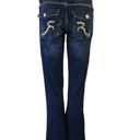 Rock & Republic Jeans Kasandra Bootcut Studded Dark Wash Gold R 28 Photo 1