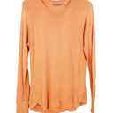 Athleta  Orange Coaster Luxe Recover Sweatshirt Sz ST Photo 5