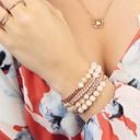 Chloe + Isabel  Bead + Chain Multi-Wrap Bracelet Blush B079PH NEW in Dust Bag Photo 2