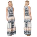 Hale Bob  Carly Rayon Maxi Dress small Photo 2