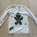 Quacker Factory The  Like New St. Patrick’s Day Bear Sweater Sz XS Photo 0