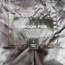 London Fog  Black Winter Puffer Faux Fur Trim Collar Hooded Jacket Parka size S Photo 42