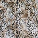 Donna Salter's Fabulous Furs Hooded Leopard Print Faux Fur Jacket Size Small Photo 5