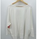 Spanx NWT  Powder PLT Dolman Sweatshirt Womens Oversized 3/4 Sleeve Size 3X Photo 1