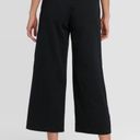 A New Day NWOT Solid Black Wide Leg Crowd Pants Trousers Cotton Twill  Target New Photo 2