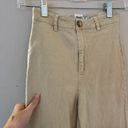 Princess Polly Cream Linen High Waisted Wide Leg Pants Photo 4