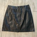 Love Riche Zip Up Leather Skirt Photo 0