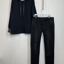 L.A. Idol USA  & Kim Gravel Womens Mid Rise Jeans and Pullover Hoodie Size L & 13 Photo 0