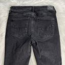 American Eagle  Black Distressed Hi Rise Jeggings Photo 6