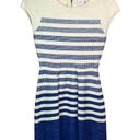 Milly  fit and flare striped dress Photo 0