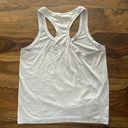 Lululemon  size 6 light blue striped tank, excellent condition Photo 0