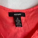 Alfani  Lace Overlay Tank with Scallop Hem Plus Size 14 Photo 5