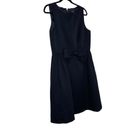 Tahari  Classic Navy, Fit and Flare Sleeveless, BOW, Back Zip, fully lined SZ-10 Photo 1