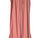 Krass&co D &  Naturals Wide Leg Pants Palazzo Linen Blend Pink Women’s Size Medium M Photo 0