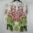 Ted Baker Women  London Zumble Mirrored Pleated Blouse
Size xs Photo 0